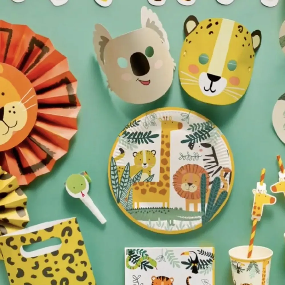 Cheap Amscan 8 Safari Masks