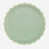 Cheap Party Pro 8 Sage Green Scalloped Plates