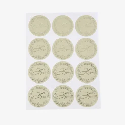 Best Sale Arty Fêtes Factory 24 Sage Twig Thank You Stickers