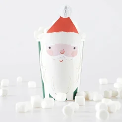 Shop Meri Meri 8 Santa And Reindeer Cups