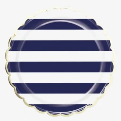 New Party Pro 8 Scalloped Plates Mariniere