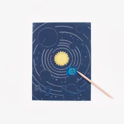 Store Djeco 4 Scratch Cards - Cosmic Mission