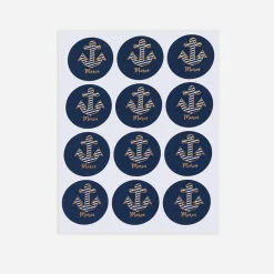 Best Arty Fêtes Factory 24 Sea Anchor Thank You Stickers