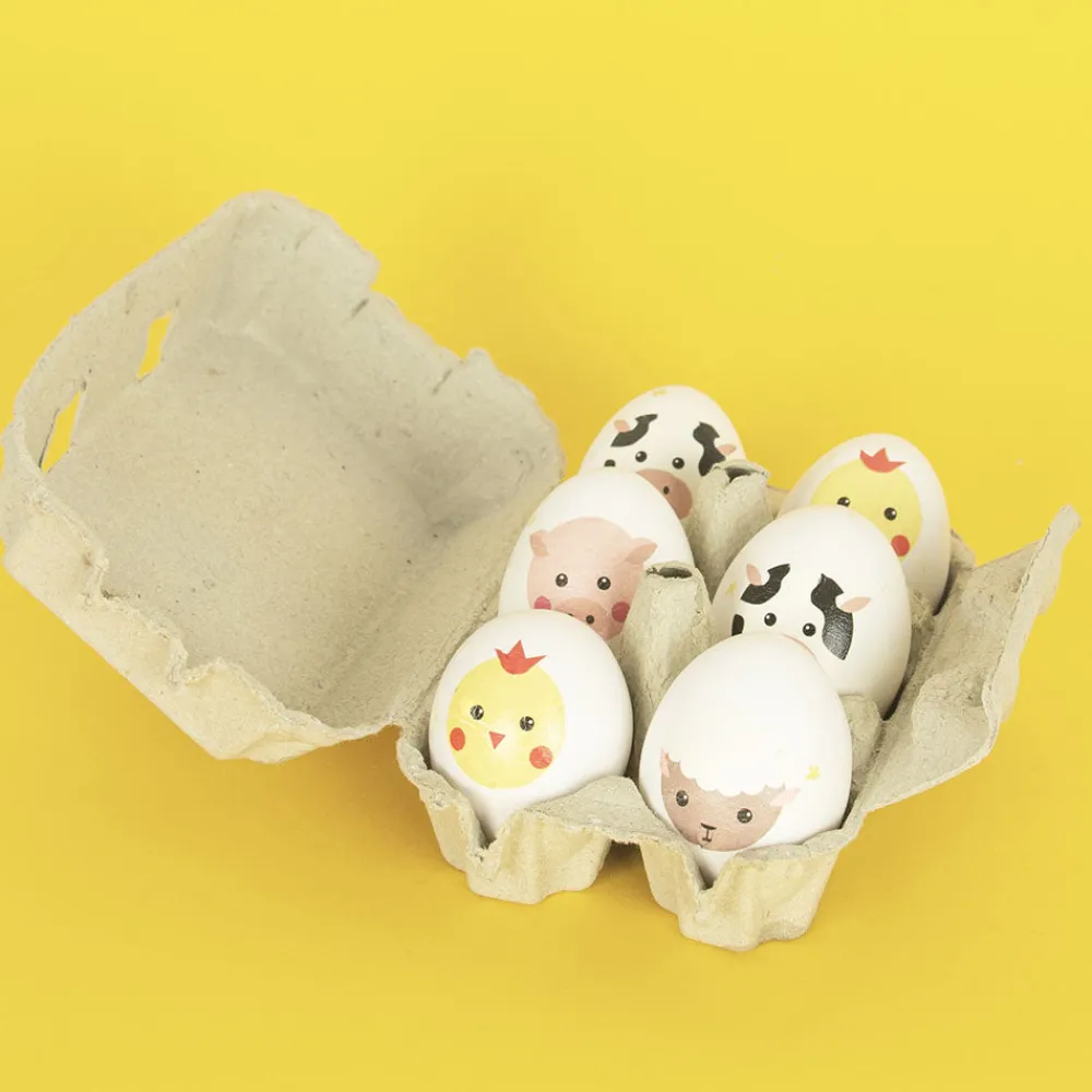 Best My Little Day 1 Sheet Of 8 Farm Animal Tattoos