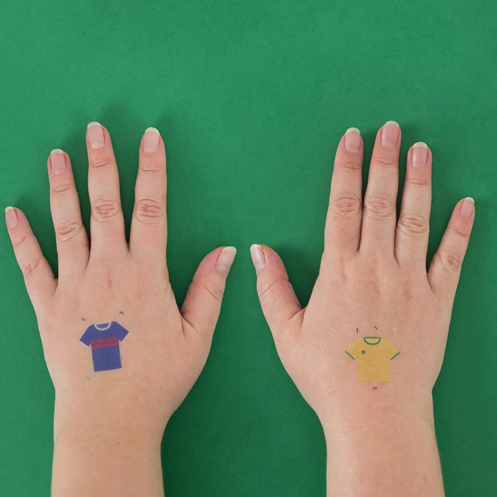 Best My Little Day 1 Sheet Of 8 Football Tattoos