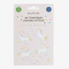 New My Little Day 1 Sheet Of 8 Galactic Unicorn Tattoos