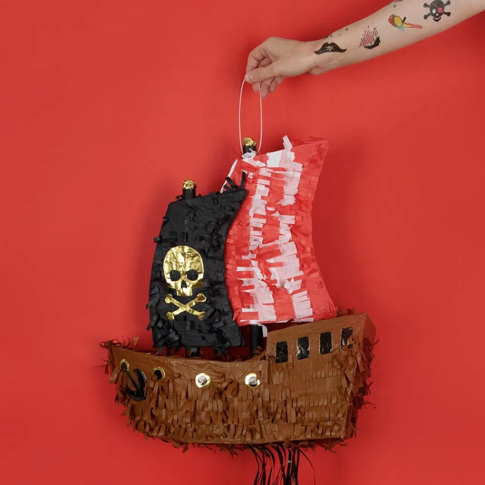 Best My Little Day 1 Sheet Of 8 Pirate Tattoos