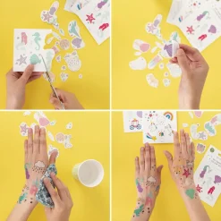 Cheap My Little Day 1 Sheet Of 8 Safari Tattoos