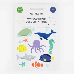 Sale My Little Day 1 Sheet Of 8 Seabed Tattoos