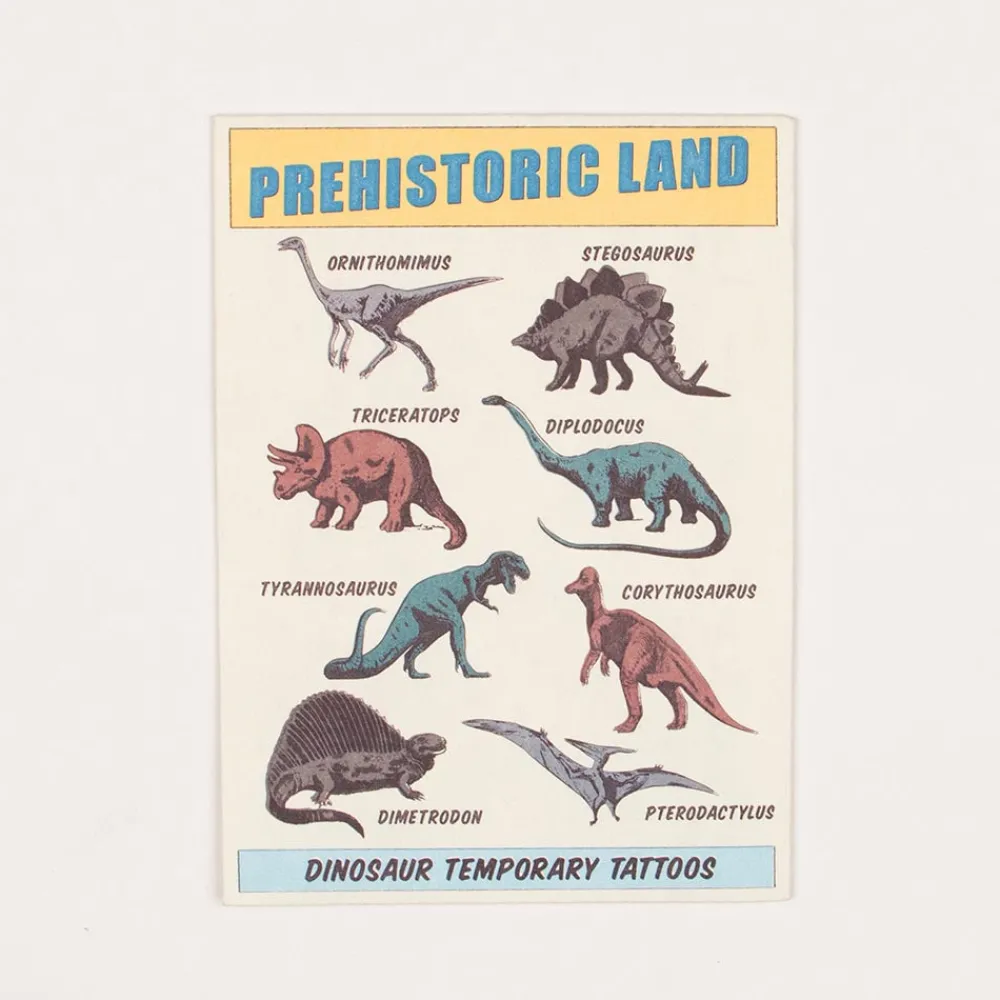 Store Rex London 2 Sheets Of Dinosaur Temporary Tattoos