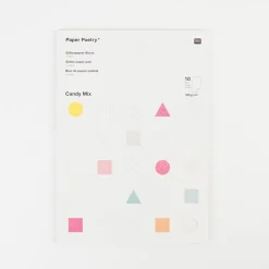 Discount Rico Design 10 Sheets Of Pastel Glitter Paper