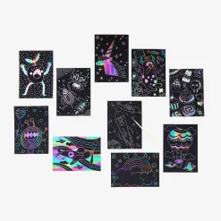 Fashion Rico Design 10 Sheets Of Patterned Scratch Paper