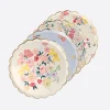 Flash Sale Meri Meri 8 Small English Garden Flower Plates
