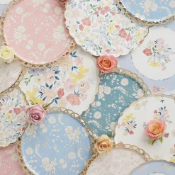 Flash Sale Meri Meri 8 Small English Garden Flower Plates