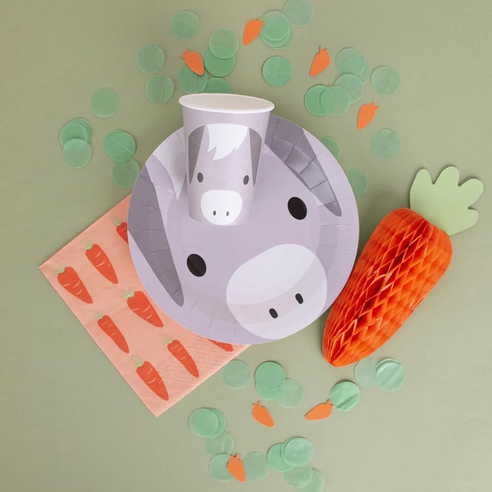 Fashion My Little Day 8 Small Farm Animal Plates