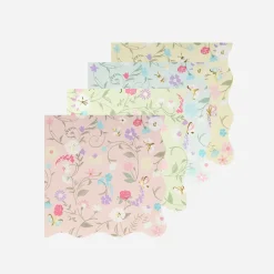 Flash Sale Meri Meri 16 Small Laduree Floral Napkins