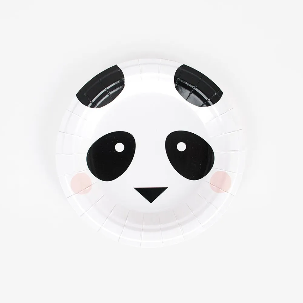 Discount My Little Day 8 Small Panda Plates