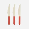 Shop Party Pro 8 Small Red Wooden Knives