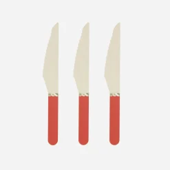 Shop Party Pro 8 Small Red Wooden Knives