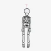 Sale Rico Design 1 Small Skeleton To Hang