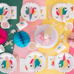 Clearance My Little Day 8 Small Unicorn Plates