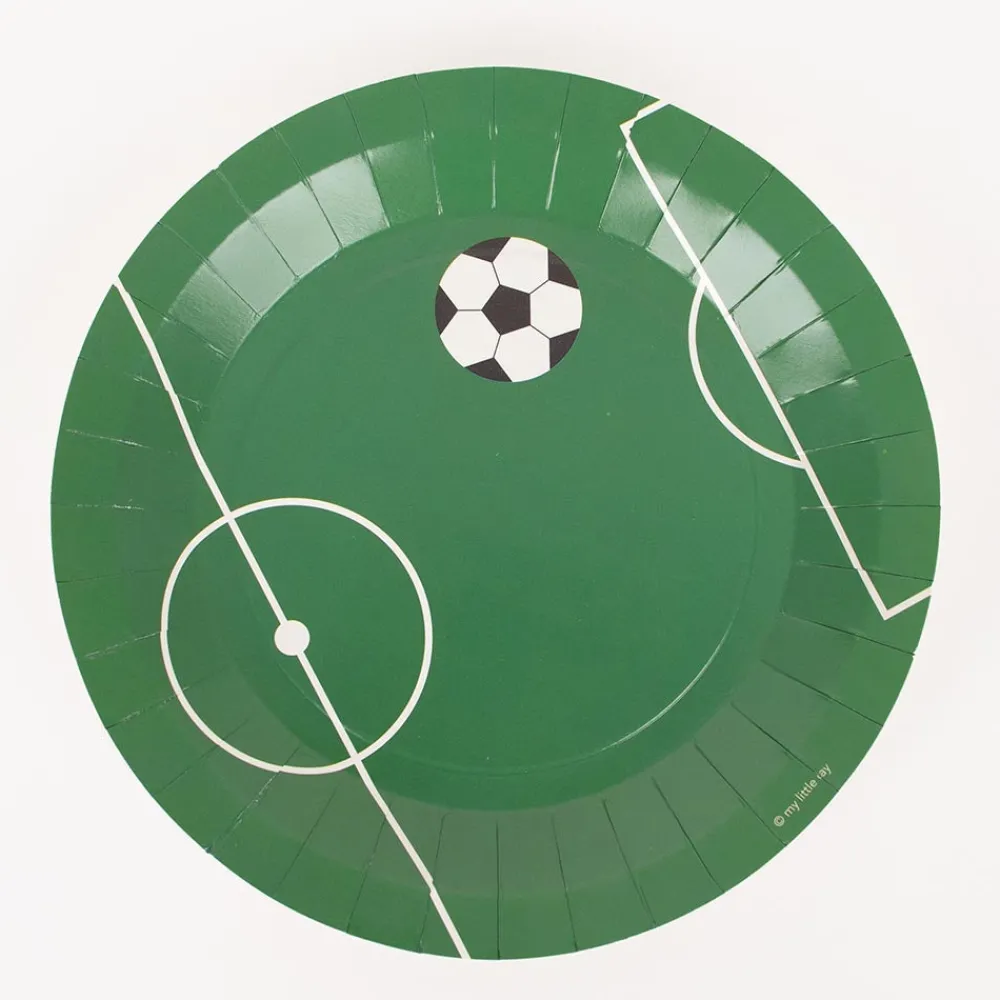 Discount My Little Day 8 Soccer Plates