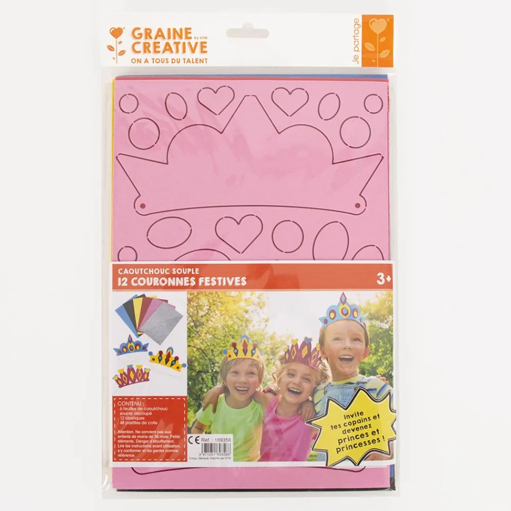 Cheap Graine Créative 12 Soft Rubber Crowns