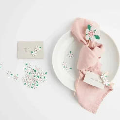 Best Sale Rico Design 1 Strawberry Flower Wooden Topper