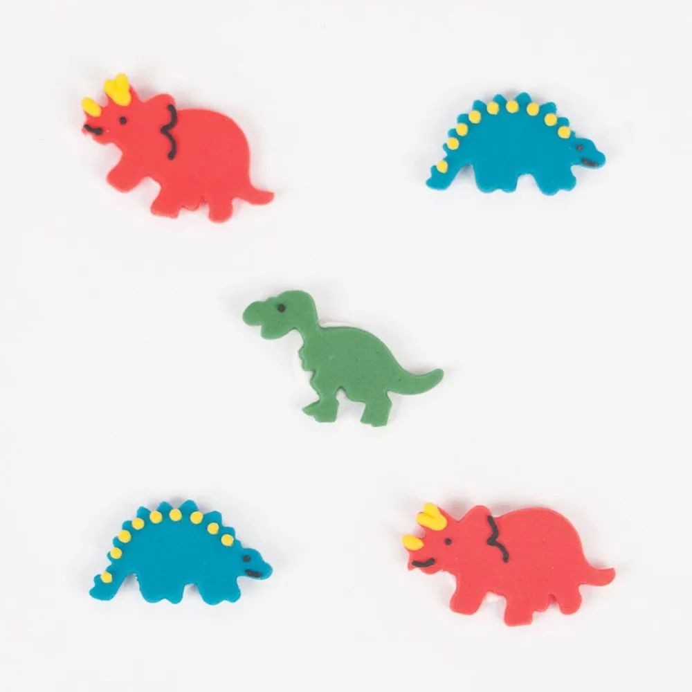 Outlet Creative Party 5 Sugar Toppers - Dinosaurs