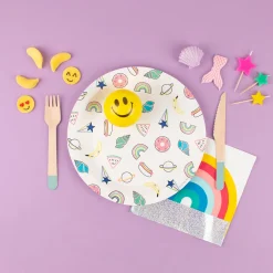 Flash Sale Creative Party 6 Sugar Toppers - Emoji