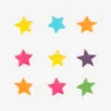Cheap Creative Party 9 Sugar Toppers - Multicolored Stars