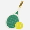 Hot Meri Meri 16 Tennis Racket And Ball Towels