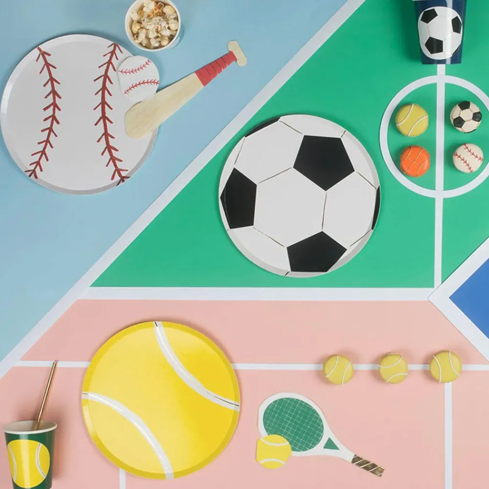 Hot Meri Meri 16 Tennis Racket And Ball Towels