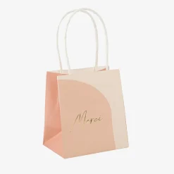 Outlet Arty Fêtes Factory 6 Thank You Blush Gift Bags