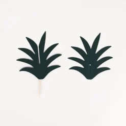 Flash Sale Party Deco 6 Toppers - Pineapple Leaves