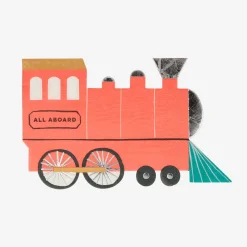 Cheap Meri Meri 16 Train Napkins