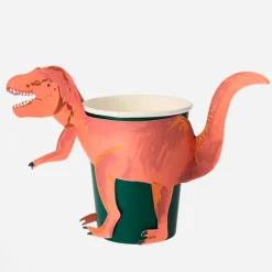 Outlet Meri Meri 8 T-Rex 3D Cups