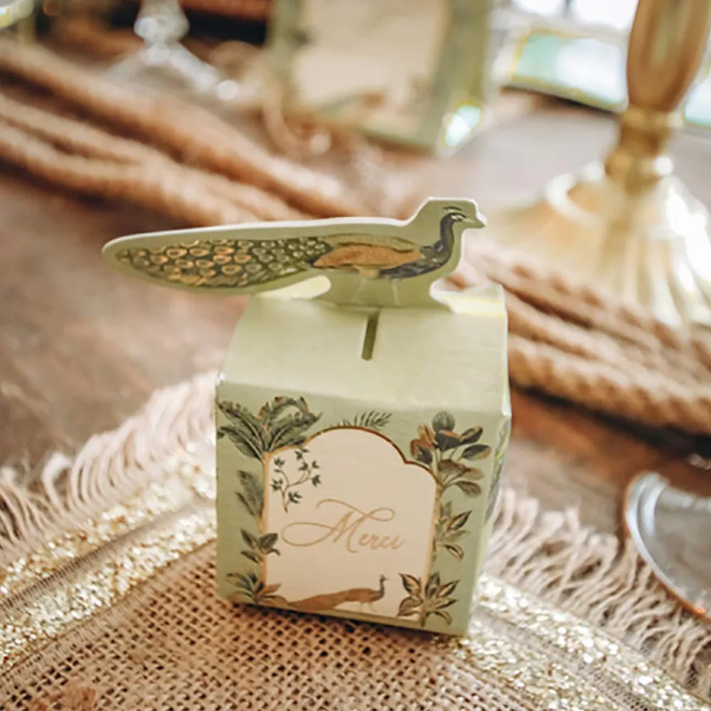 Discount Arty Fêtes Factory 10 Tropical Peacock Containers