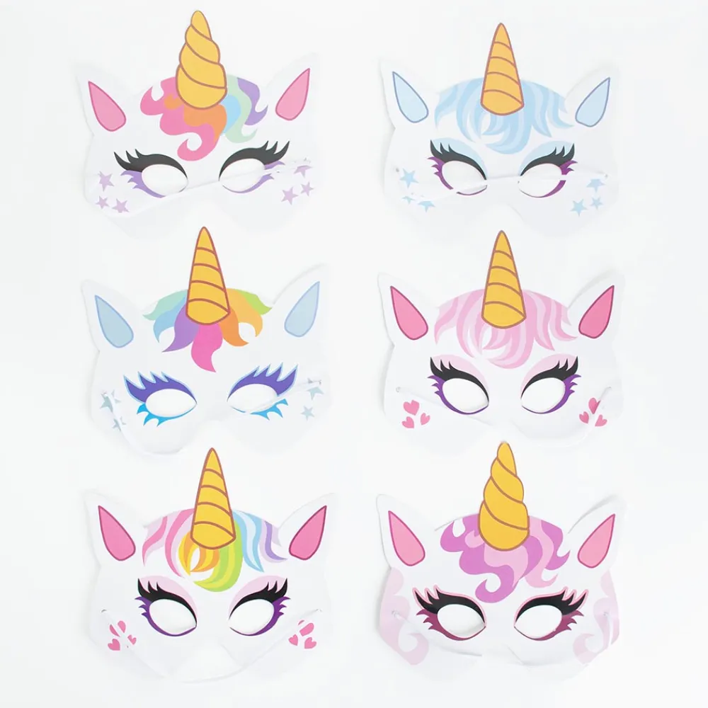 Discount Playwrite 12 Unicorn Masks
