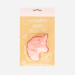 New ScrapCooking 6 Unicorn Molds
