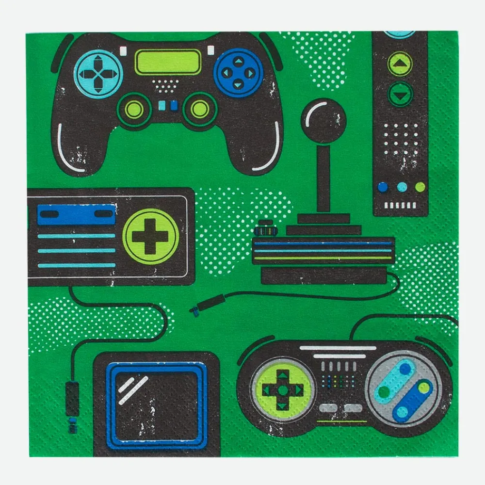 Shop Unique Party 16 Video Game Napkins