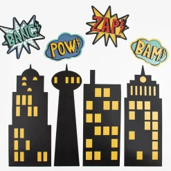 Online Great Pretenders 8 Wall Decorations - Super Heroes