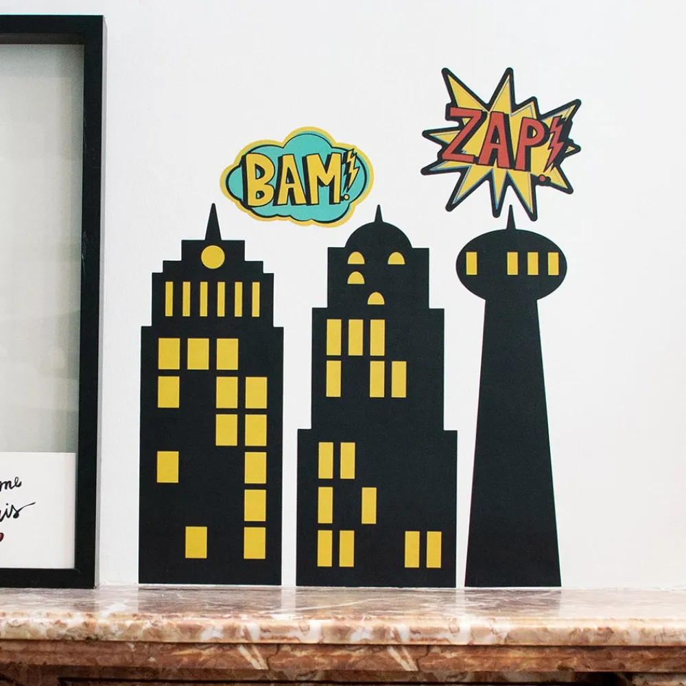 Online Great Pretenders 8 Wall Decorations - Super Heroes