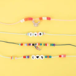 Best Sale Rico Design 1 White Ceramic Alphabet Bead