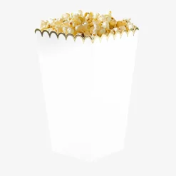 Fashion Party Pro 8 White Popcorn Boxes
