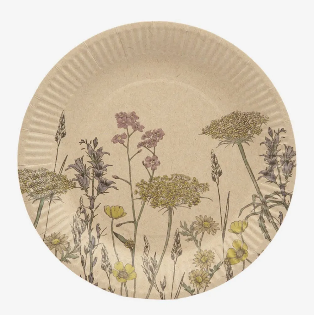 Online TalkingTables 12 Wild Flower Plates