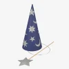 Hot Meri Meri 6 Wizard Hats And Wands