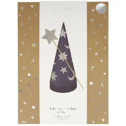 Sale Meri Meri 6 Wizard Hats And Wands