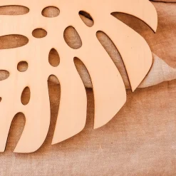 Best Arty Fêtes Factory 3 Wooden Monstera Leaves