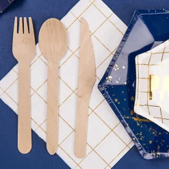 Best Sale Party Deco 18 Wooden Place Settings